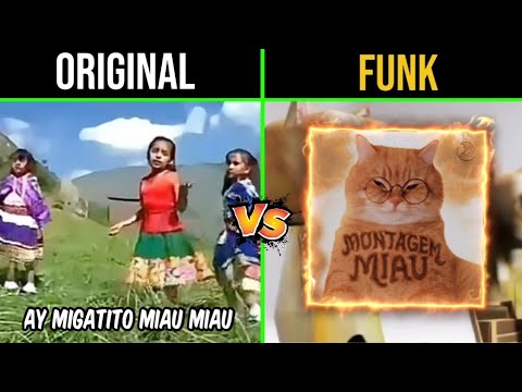 Ay Mi Gatito Miau Miau Original vs Funk | Montagem Miau