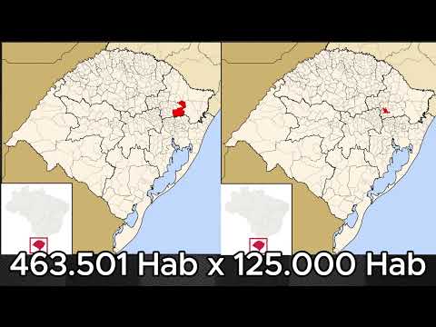 🌾 Rio Grande do Sul: Population Contrasts | Geo Facts Cuts