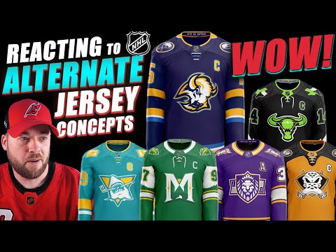 NHL Alternate Jersey Concepts! WOW... Some of the BEST I Have Seen!