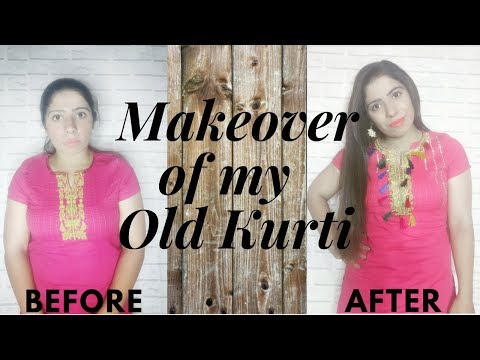 #DIY2019 #DIYtutorial How I gave makeover to my kurti | diyclothes | kurtidiy