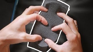 SuperClose Slovak whispering + foam recorder ASMR