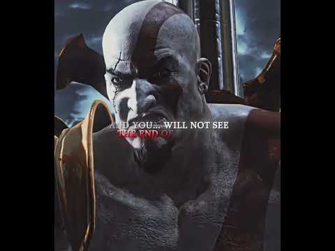 God Of War III ("My Vengeance, Ends Now...") Kratos Edit | Ogryzek - AURA Super Slowed