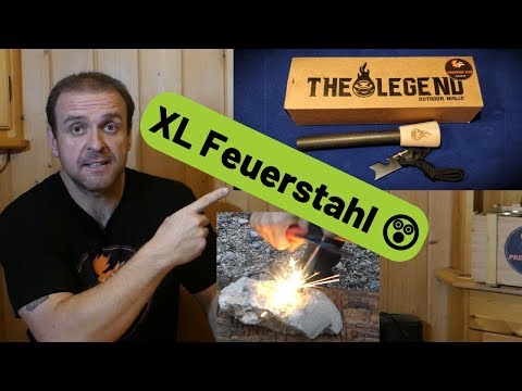 Outdoor Ninja XL Feuerstahl - THE LEGEND 😲