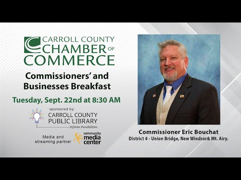Commissioner & Business Breakfast - Eric Bouchat