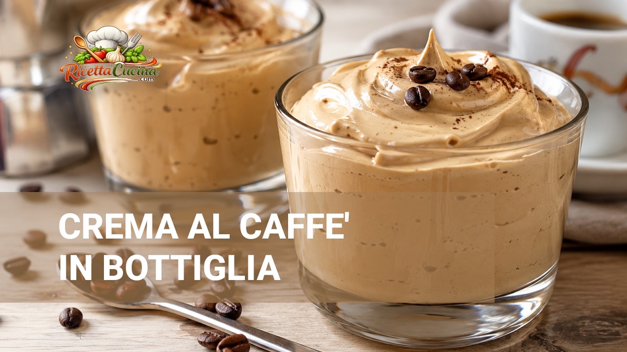 Anteprima video di Crema al Caffè in Bottiglia Ricetta Facile e Veloce Come al Bar Senza Gelatiera