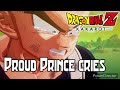 Through Anger And Frustration The Proud Prince Cries Vegeta Loses The Will To Fight