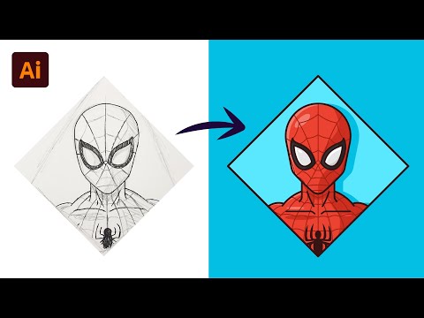 How to Draw Flat Design Cars in Adobe Illustrator Ferrari 330 P3 Speed Art