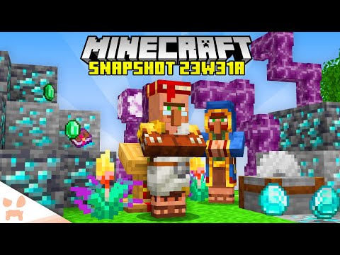 TRADING OVERHAUL, DIAMOND CHANGES, & MORE! - Minecraft Snapshot 23w31a