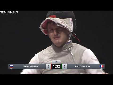 2019 137 T04 01 M F Individual Tokyo JPN WC PODIUM PAUTY FRA vs CHEREMISINOV RUS