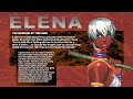 Street Fighter III 3rd Strike Elena Profile
