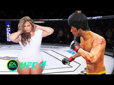 UFC4 Bruce Lee vs Laserda Fluvia EA Sports UFC 4 PS5