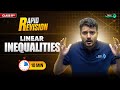 Linear Inequalities CBSE Class 11th Maths Full Chapter In 1️⃣0️⃣ Mins Rapid Revision