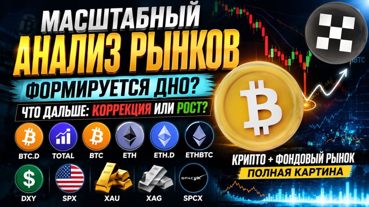 АНАЛИЗИРУЕМ ФОРМИРОВАНИЕ ДНА И ЛОКАЛЬНОЙ КОРРЕКЦИИ BTC НА ОСНОВЕ ФУНДАМЕНТАЛ