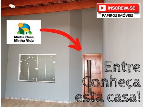 CASA COM GARAGEM COBERTA * 02 QUARTOS  * R$ 150.000,00