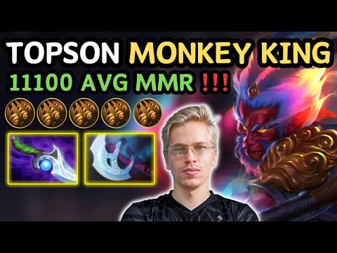🔥 TOPSON MONKEY KING Midlane Gameplay 🔥 Signature Hero Grandmaster Tier TOPSON - Dota 2