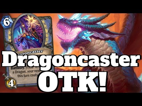 FREE PYROBLASTS!!! Dragoncaster Mage Wombo Combo OTK! [Hearthstone Game of the Day]