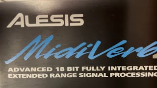 Video thumbnail for Alesis Midiverb 4 - Great reverb and effects for almost no money. Convince me you don’t need one! by Ted murena