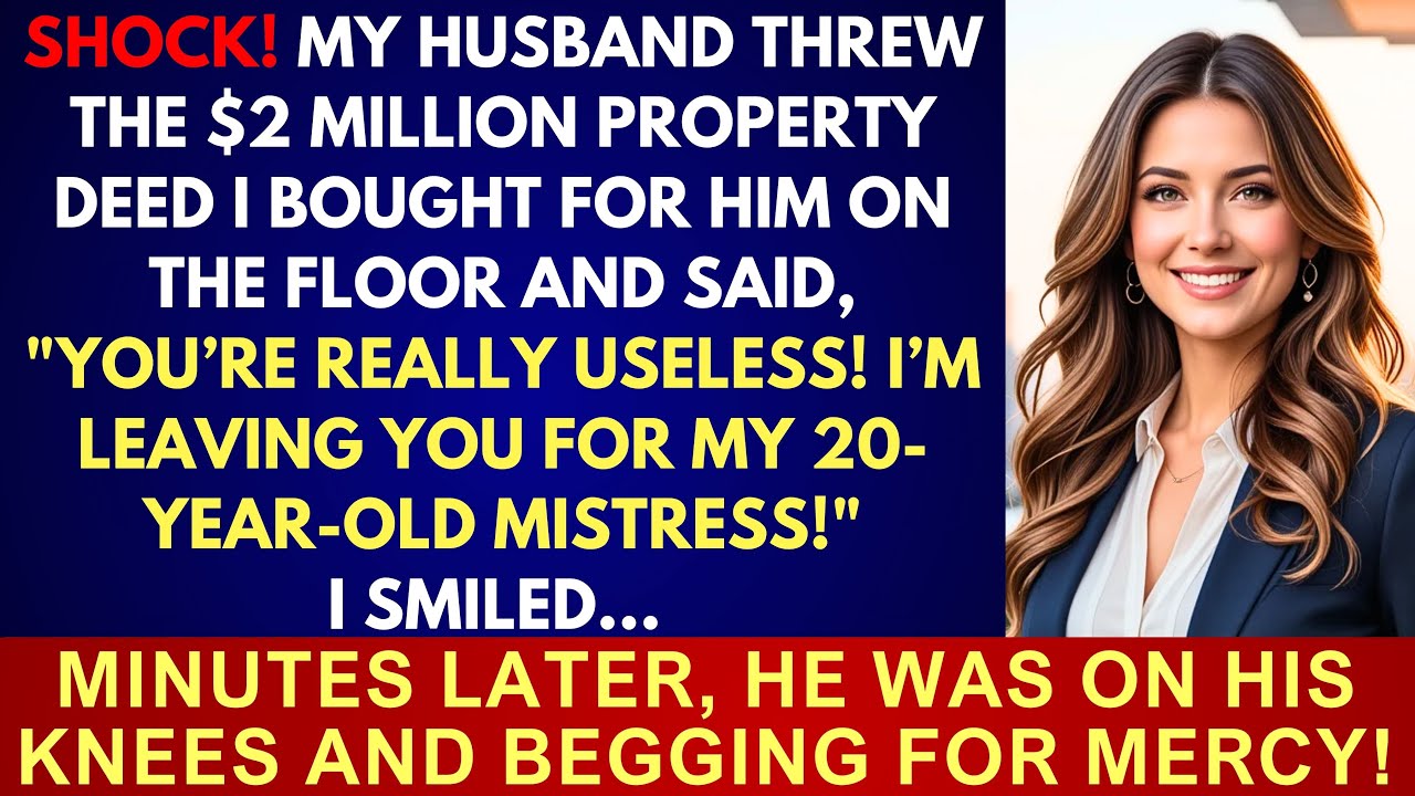 Husband Was In Shock When He Realized He Had Thrown Away The Property Deed! Too late for him...