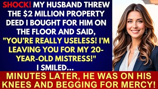 Husband Was In Shock When He Realized He Had Thrown Away The Property Deed! Too late for him...