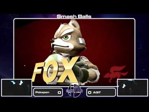Pokepen (Bayonetta, Fox) vs WeS | AQT (Diddy Kong) - Smash Ball Celebracket - Orbitar 17