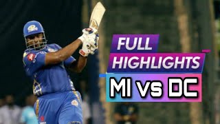 HIGHLIGHTS | MI vs DC IPL 2020 FULL MATCH HIGHLIGHTS