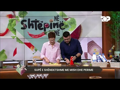 “Supë e shëndetshme me mish dhe perime nga Linda Fishta - Në Shtëpinë Tonë
