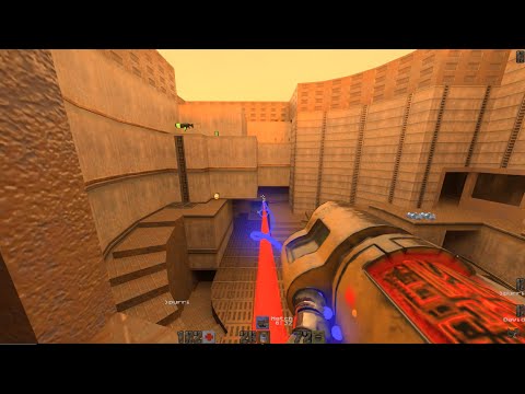 QUAKE 2 RTX | David vs PURRI | 2019 | friendly match on q2dm1 (The Edge) | #Q2RTX