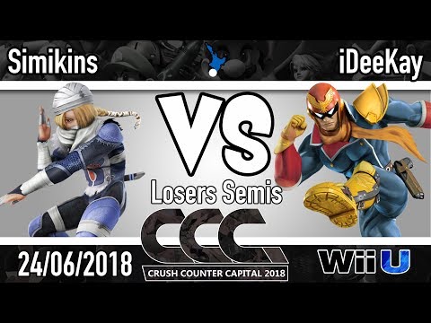 Crush Counter Capital: Simikins (Sheik) Vs. iDeeKay (Falcon) - LSF Smash 4