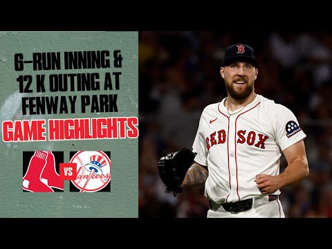 FULL HIGHLIGHTS: Red Sox-Yankees Season Series Finale at Fenway Park (9/14/25)