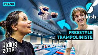 PRANK : on piège un trampo club avec un freestyler pro