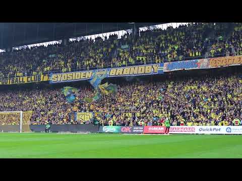 25.000 Brøndby-fans synger Stoltheden Er Kolossal
