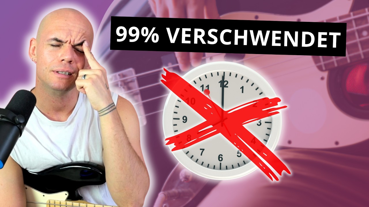 Du übst 1 % der Zeit, in der du übst