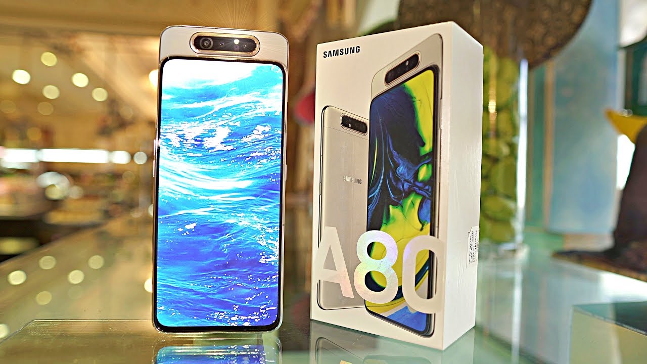Samsung Galaxy A80 "FULL SCREEN DESIGN" UNBOXING & FIRST LOOK!
