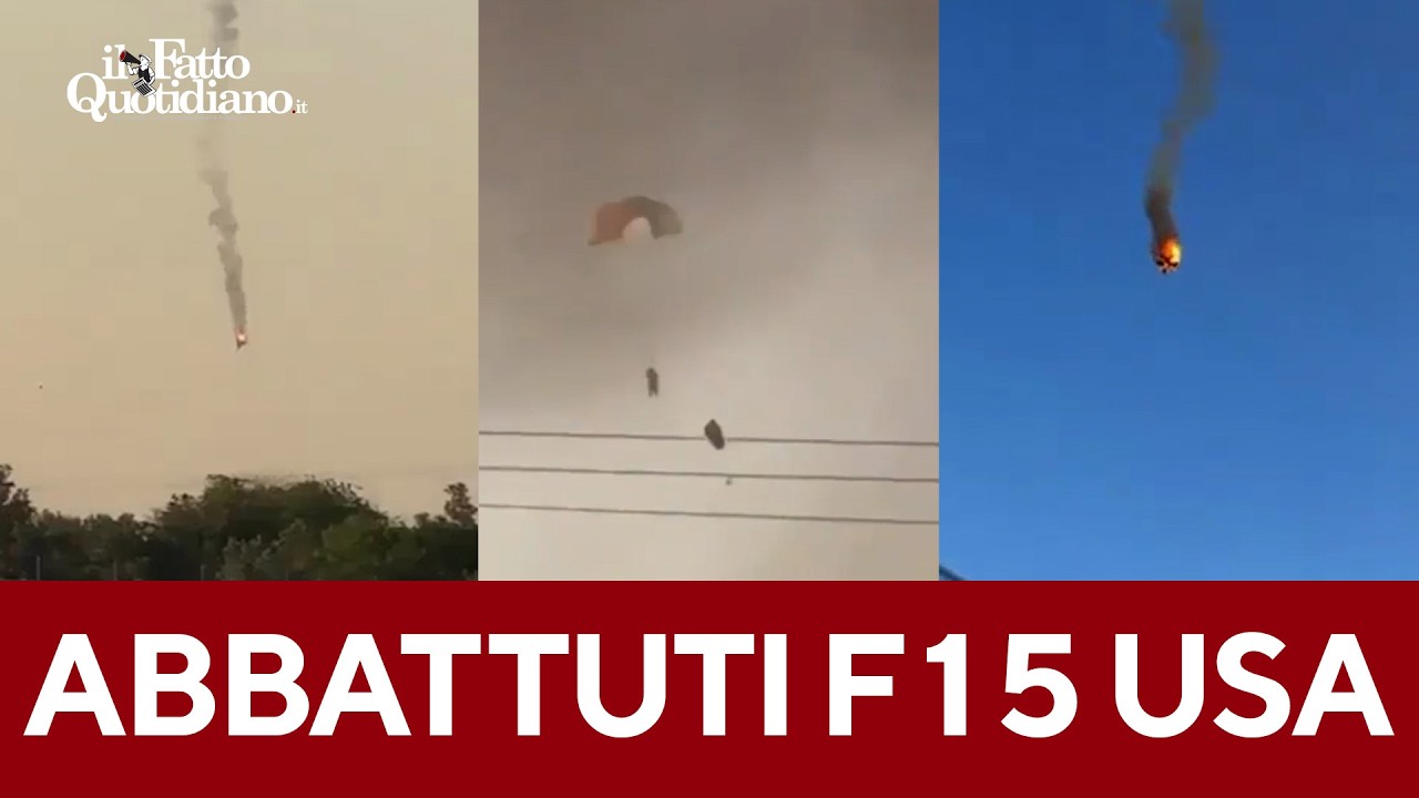 Diversi F15 Eagle dell'aviazione Usa sono precipitati in Kwait. Salvi i piloti