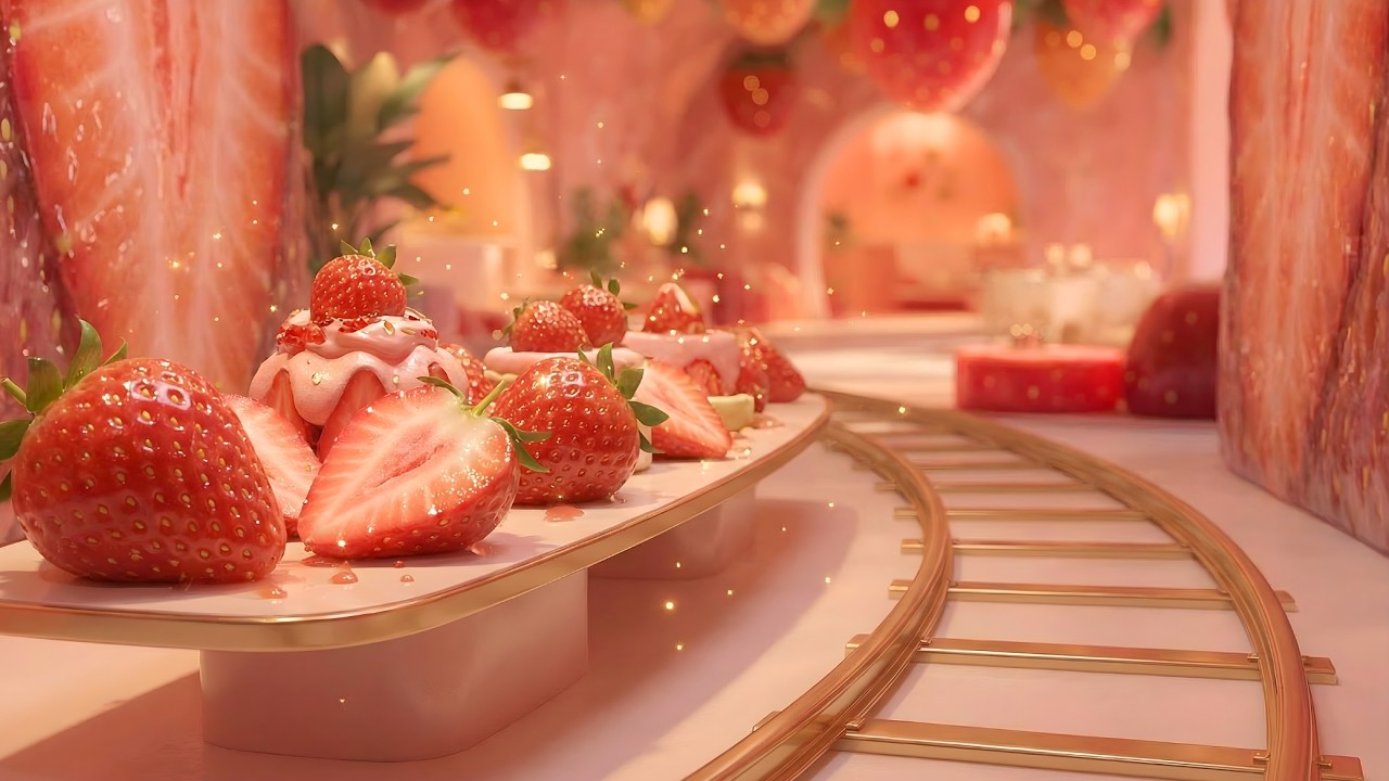 【POV】妖精たちの世界へトロッコに乗っていってみた🌸✨🌿｜癒しのファンタジー世界・リラックス映像 #aiasmr #aianimation #aivideo