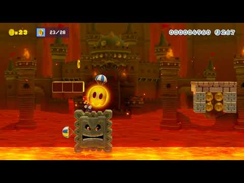 Super Mario Maker 2 - The Great Thwomp Ride (0'48"136)