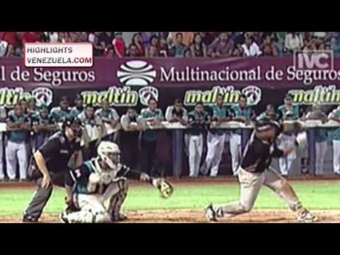 Highlights LVBP 23/12/2015 - Leones de Caracas vs Bravos de Margarita