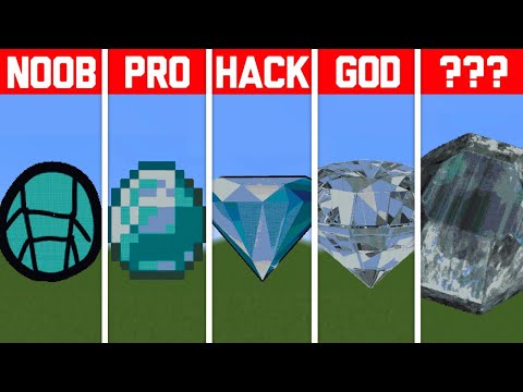Insane Diamond Art: NOOB vs PRO vs HACKER! 🚀[Minecraft]