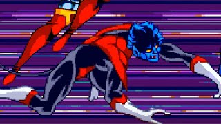 Casual Longplay: X-Men (Arcade EBA version) full game for 1 Player with Nightcrawler