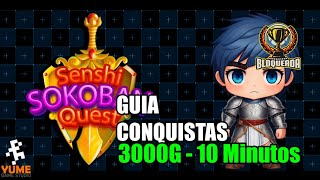 🎮 SENSHI SOKOBAN QUEST | GUIA CONQUISTAS 3000G | EM 10 Minutos 🎮