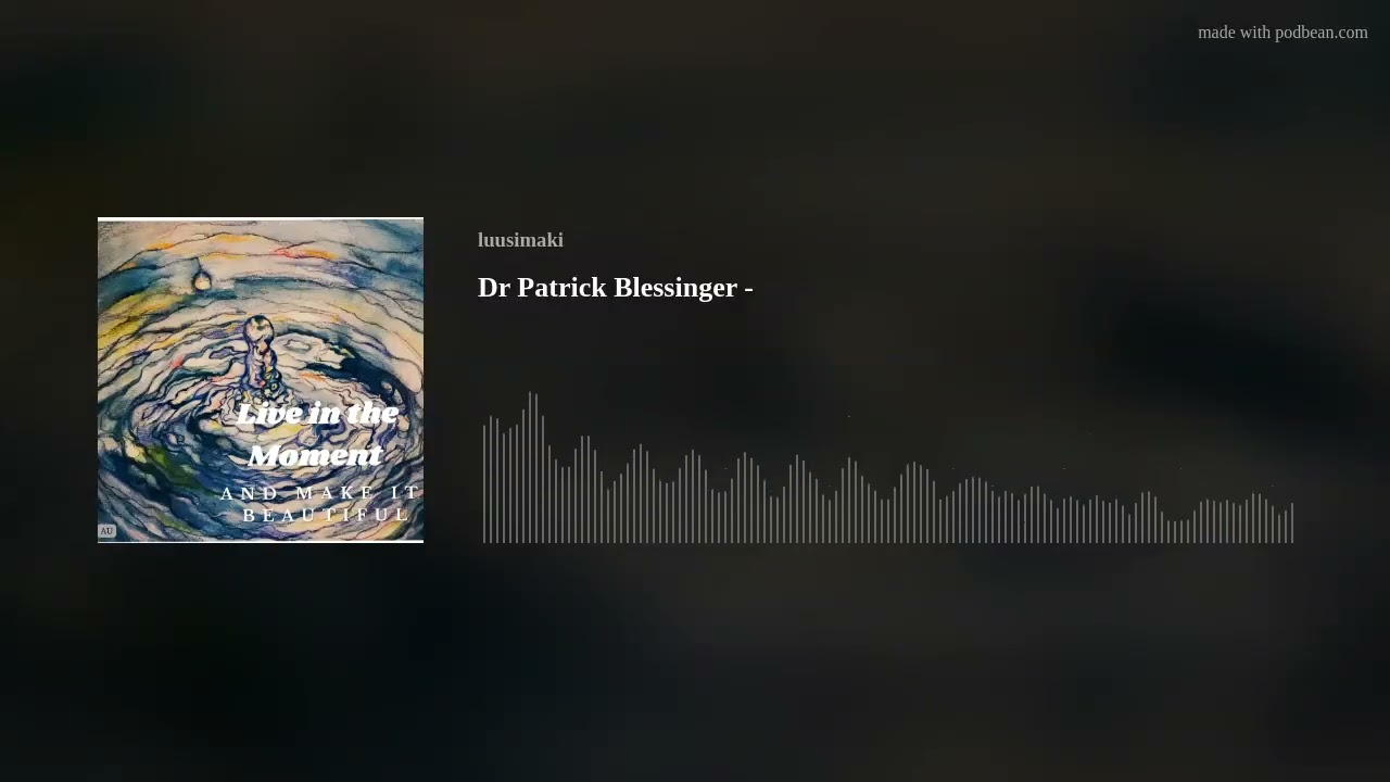 Dr Patrick Blessinger -