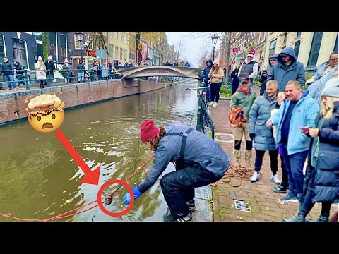 Sensational Magnet Fishing in the Heart of Amsterdam!