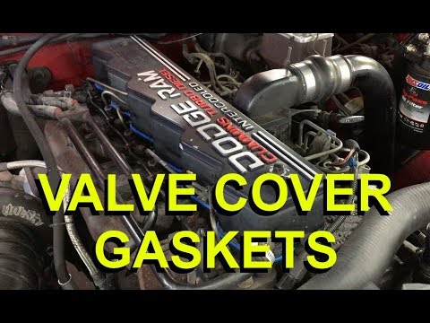 12 Valve Cummins Valve Cover Gaskets