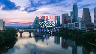 Austin Texas Drone Footage | Highlight Reel 2023 (4K Resolution)
