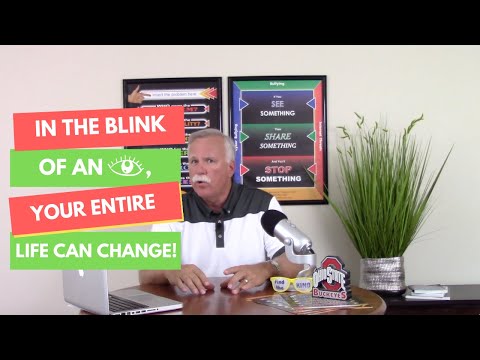 In The Blink Of An Eye, Your Entire Life Can Change