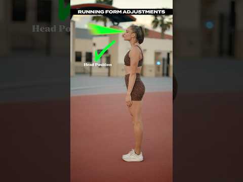 Running form adjustments! ❌✅ #runningtips