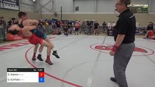 60 Kg Quarterfinal Dylan Koontz TMWC Ohio RTC Vs Dalton Duffield NYAC NMU