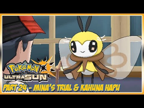 Pokémon Ultra Sun Walkthrough Part 24: Mina’s Trial and Kahuna Hapu Video