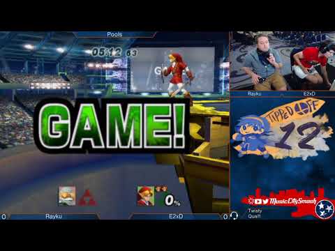 TO12 - Rayku (Sheik) vs E2xD (Link) - Project M Pools