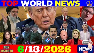 6/13/2026 🎯ROG IRAN ZE XAUS TRUMP SWB, CHAI VANG TUAG HAUV NKUAJ, RUSS-UKRAINE, WORLD, USA, ASIA